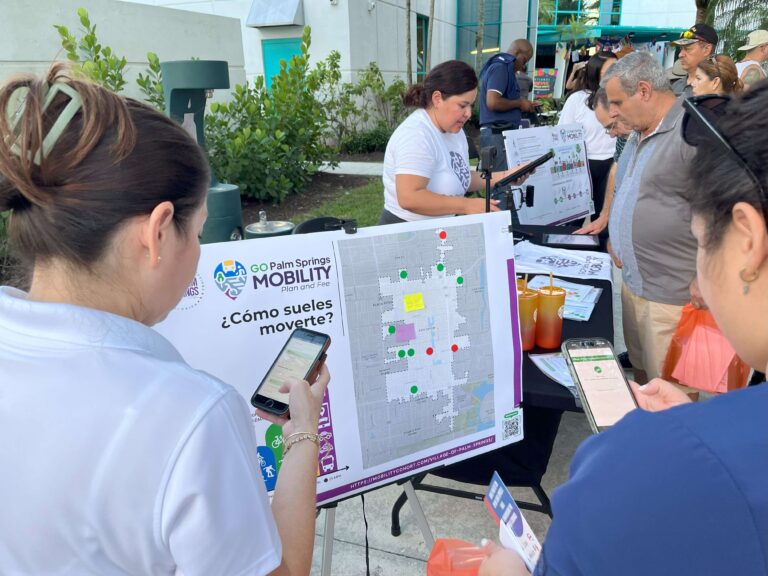 Go Palm Springs Mobility Plan and Fee kickoff  3